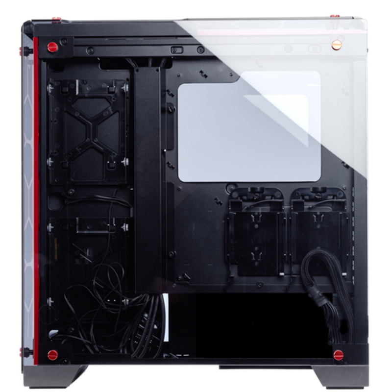Корпус Corsair Crystal Series 570X RGB Red ATX, mATX, Mini-ITX, Midi-Tower, без БП, с окном, 2xUSB 3.0, Audio