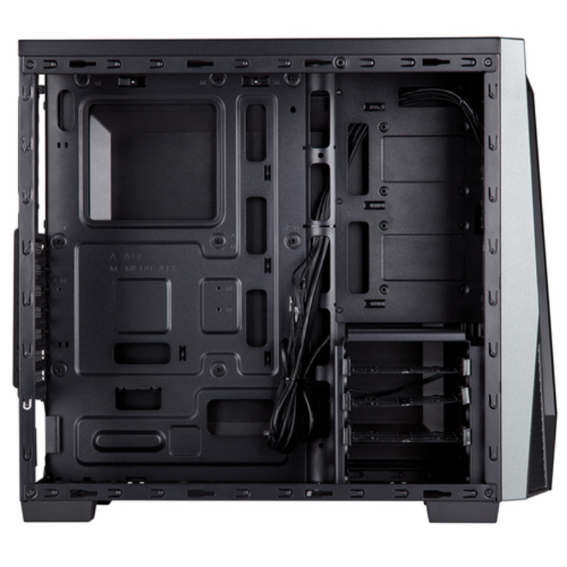 Корпус Corsair Carbide Series SPEC-04 Black/Grey ATX, mATX, Mini-ITX, Midi-Tower, без БП, с окном, USB 2.0, USB 3.0, Audio