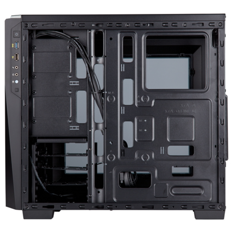Корпус Corsair Carbide Series SPEC-04 Black/Grey ATX, mATX, Mini-ITX, Midi-Tower, без БП, с окном, USB 2.0, USB 3.0, Audio