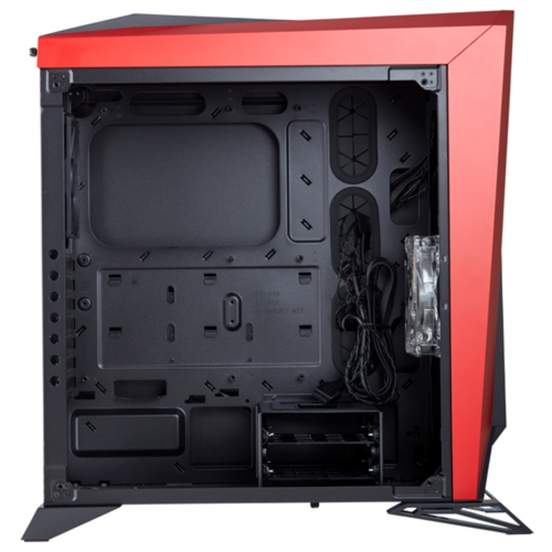 Корпус Corsair Carbide SPEC-OMEGA Tempered Glass Case CC-9011120-WW ATX Black/Red