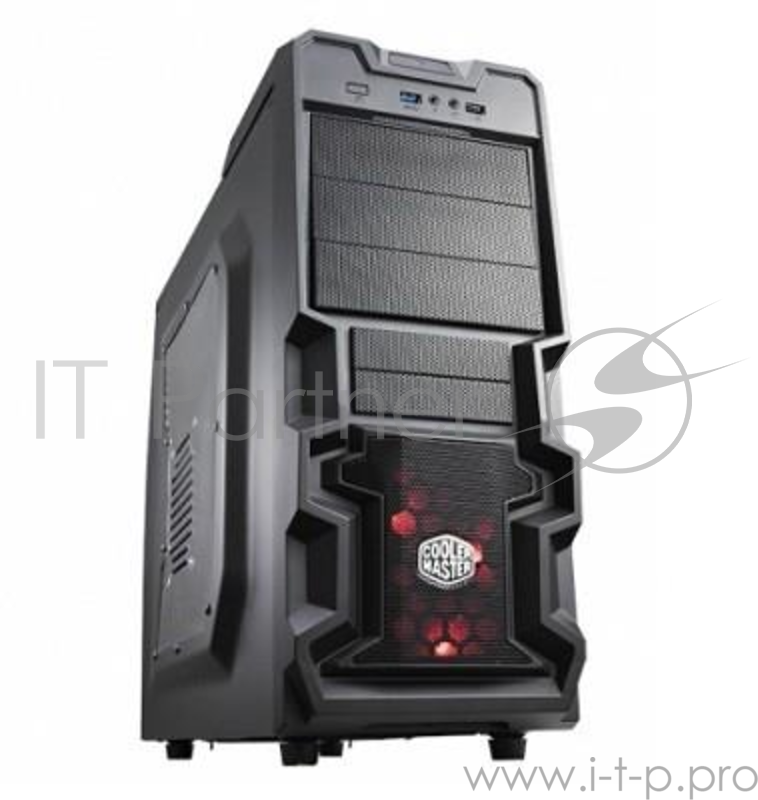 Корпус Cooler Master K380 Midi-Tower ATX W/O PSU