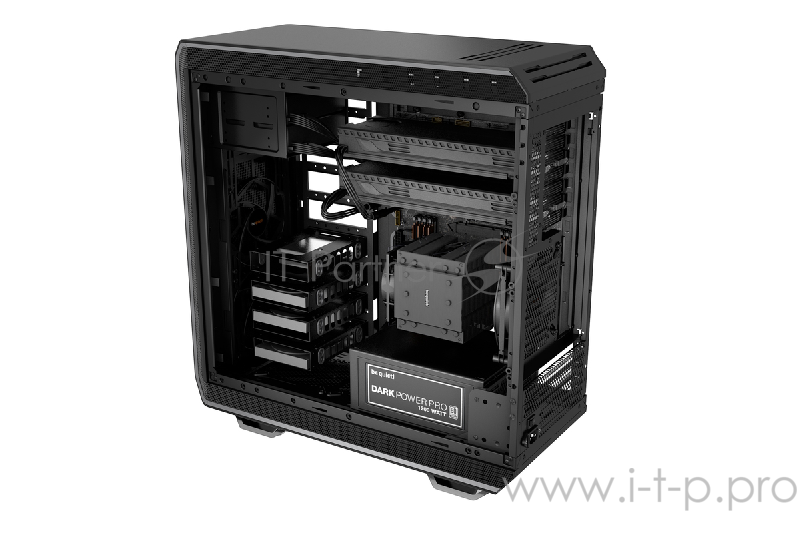 Корпус BE QUIET! Dark Base 900 Silver / E-ATX / 2x5.25, 7x3.5, 15x2.5 / black+silver / BG012