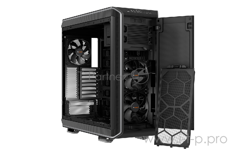Корпус BE QUIET! Dark Base 900 Silver / E-ATX / 2x5.25, 7x3.5, 15x2.5 / black+silver / BG012