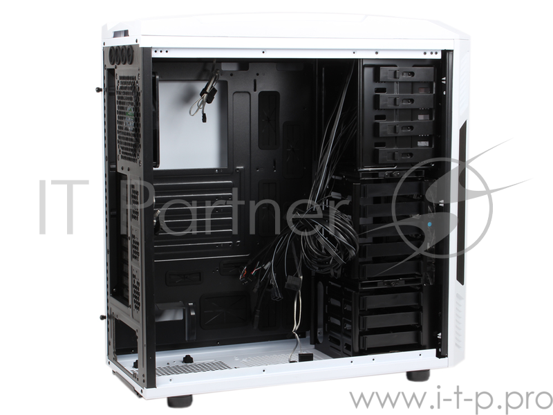 Корпус Aerocool XPredator II White без БП, White Edition, ATX, белый