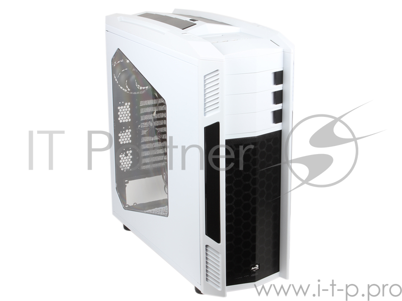 Корпус Aerocool XPredator II White без БП, White Edition, ATX, белый