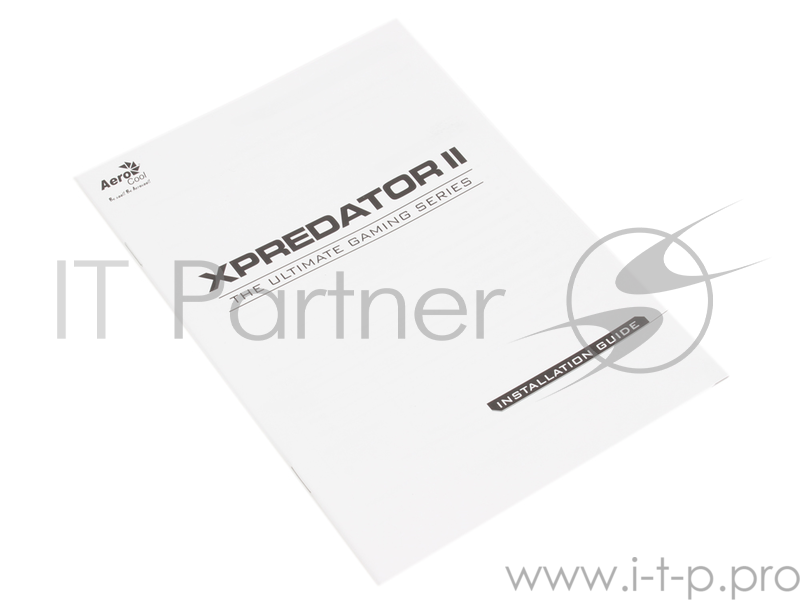 Корпус Aerocool XPredator II White без БП, White Edition, ATX, белый