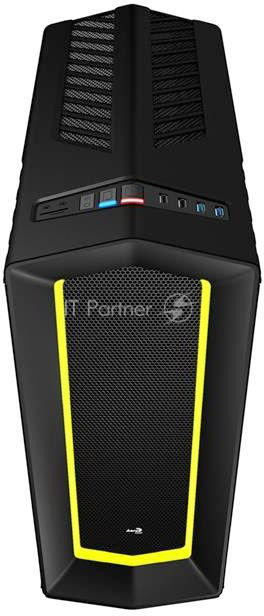 Корпус Aerocool P7-C1 Big GLASS черный без БП ATX 1x120mm 2xUSB2.0 2xUSB3.0 audio CardReader bott PS