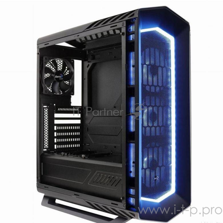 Корпус Aerocool P7-C1 Big GLASS черный без БП ATX 1x120mm 2xUSB2.0 2xUSB3.0 audio CardReader bott PS