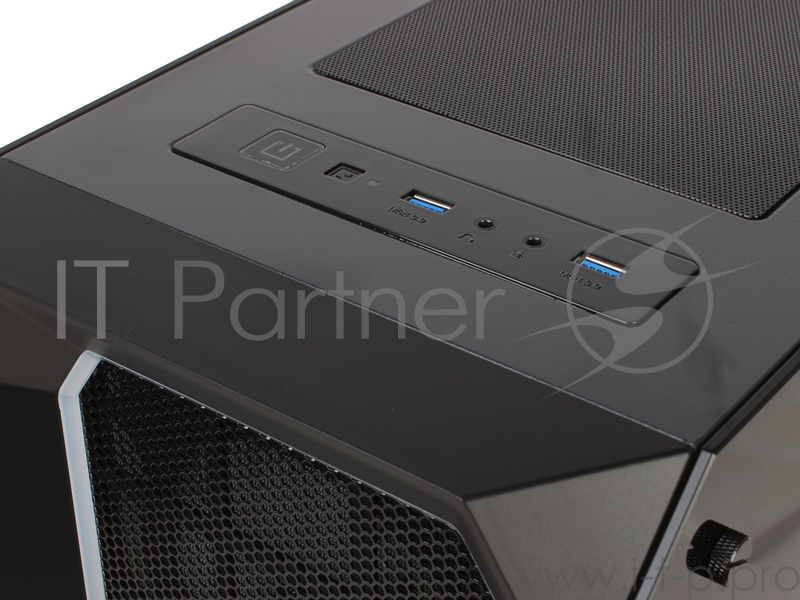 Корпус Aerocool P7-C0 Pro Black , ATX, без БП, 2х USB 3.0, два окна, хаб P7-H1, 16,8 млн цветов и 4