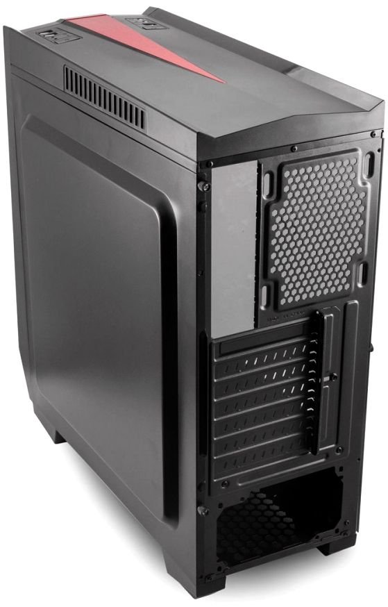 Корпус 3Cott G10 черный , ATX, без БП, игровой, 1x USB 3.0, 1x USB 2.0, окно, 2х 12см LED, (Г)450 * (Ш) 190 * (В) 485 мм.