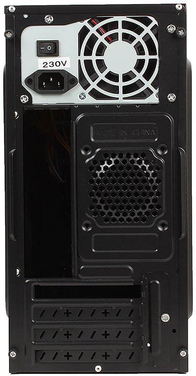 Корпус 3Cott M1507 mATX 400W, USB, Audio, черный. , ДхШхВ: 360*170*350мм, БП : 2*SATA, 2*MOLEX(IDE),20+4PIN,P4, 1.2М шнур питания, 8см вент-р.