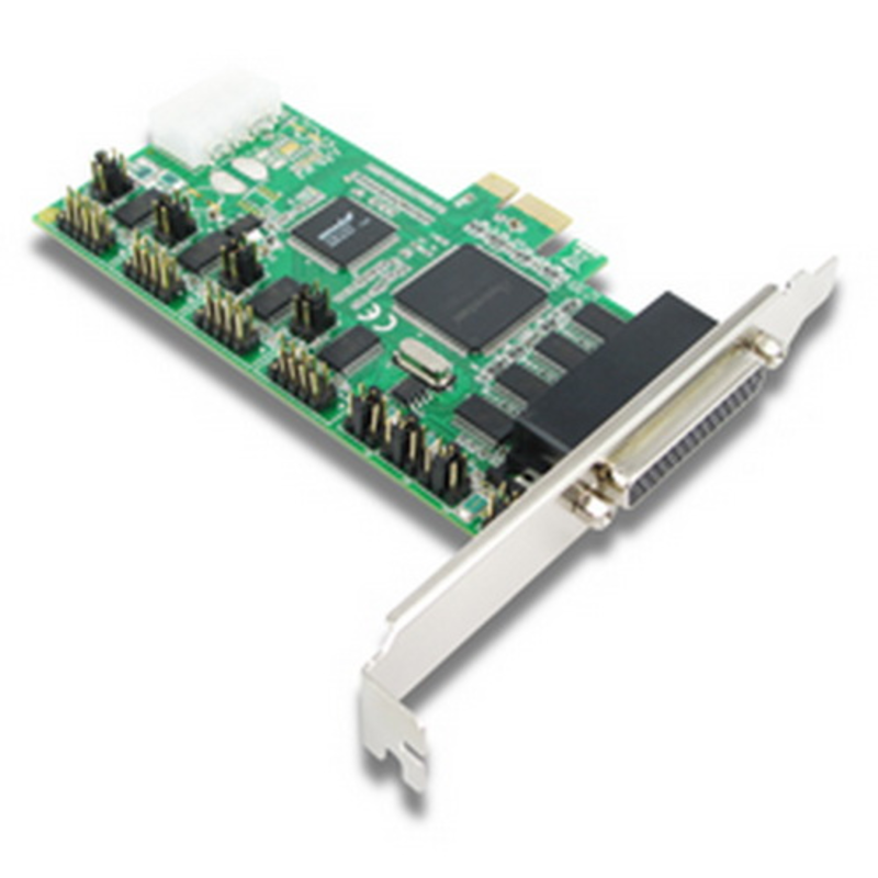 Контроллер PCI-E I/O card, 8xSerial RS232 Ports, 5V/12V, 230.4Kbps, 4xНа плате, 4xКабель FG-EMT08A-2