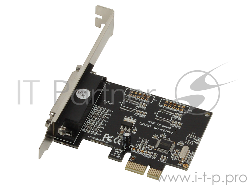 Контроллер ORIENT XWT-PE1PV2, PCI-E to LPT 1-port (WCH CH382) oem