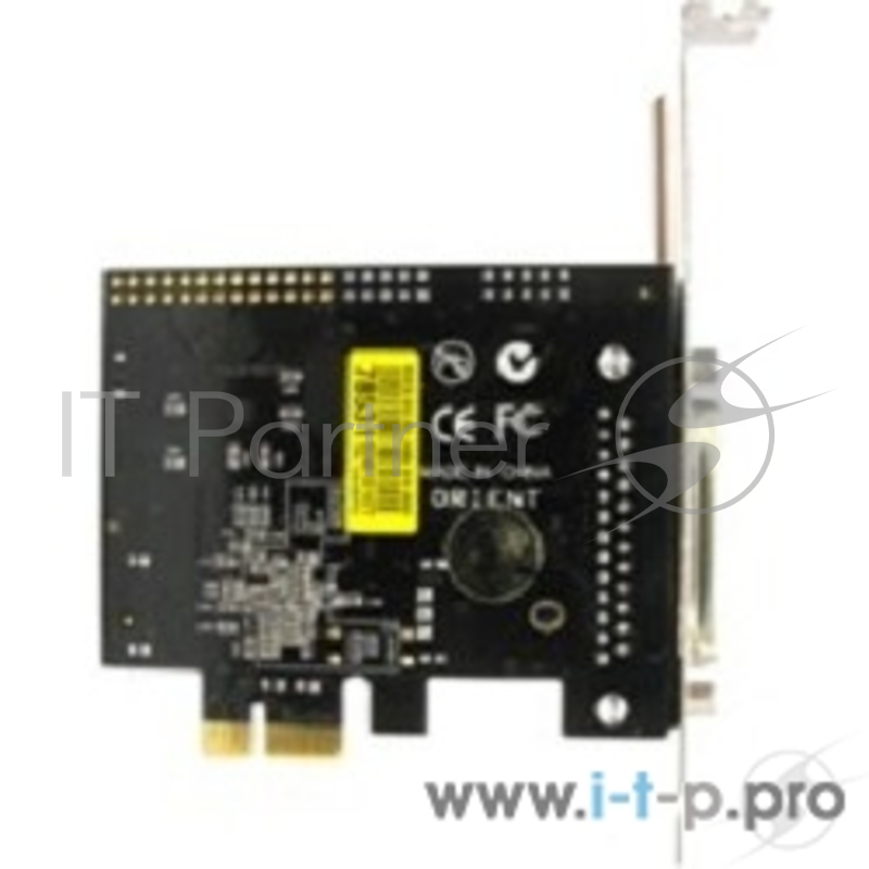 Контроллер ORIENT XWT-PE2S1PV2, PCI-E to COM 2-port + LPT 1-port (WCH CH382) Ret