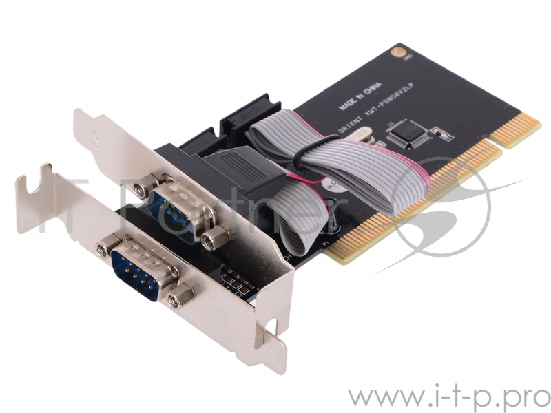 Контроллер ORIENT XWT-PS050V2LP, PCI to COM 2-port Low Profile (WCH CH351) oem