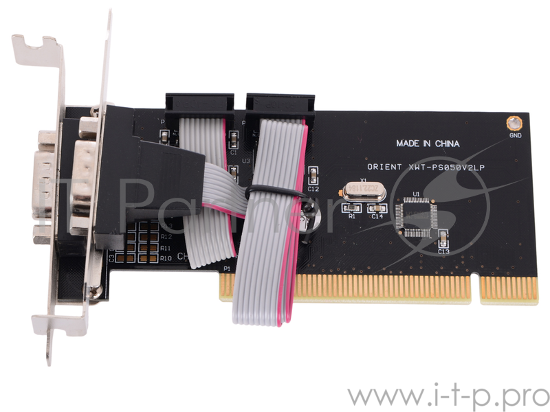 Контроллер ORIENT XWT-PS050V2LP, PCI to COM 2-port Low Profile (WCH CH351) oem