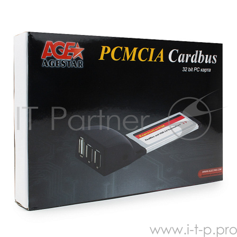 Контроллер eSATAII as-eces2-s, Expresscard, порты: 2 х внешн. eSATAII (SILICON 3132 chip)