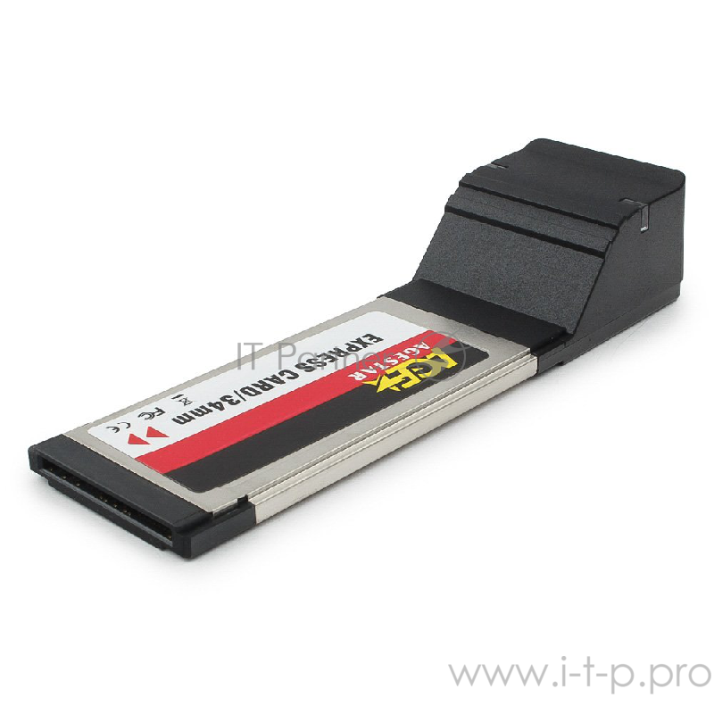 Контроллер eSATAII as-eces2-s, Expresscard, порты: 2 х внешн. eSATAII (SILICON 3132 chip)