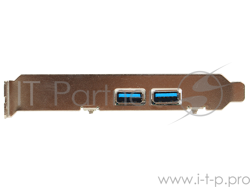 Контроллер ORIENT NC-3U2PE, PCI-E USB 3.0 2ext port, NEC D720200 chipset, разъем доп.питания, oem