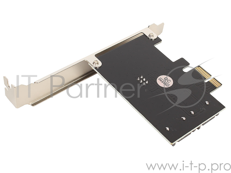 Контроллер Orient A1061RAID, PCI-E v2.0 SATA 3.0 6 Gb/s, 2int port, RAID 0/1/SPAN, поддержка HDD до