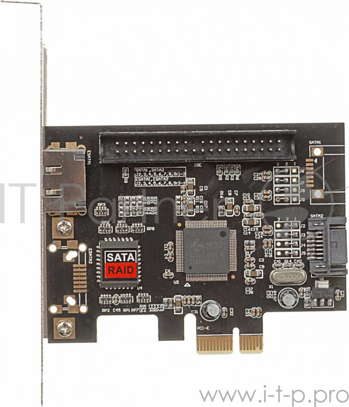 Контроллер PCI-E JMB363 RAID 2xSATA 1xIDE JMB363