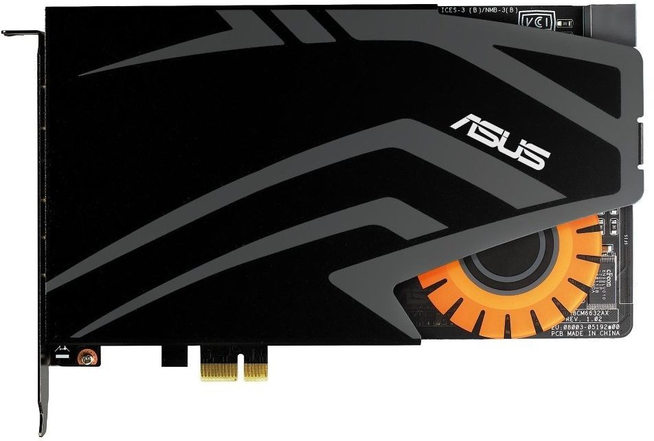 Звуковая карта Asus PCI-E STRIX RAID DLX WOWGAMEBUNDLE, RTL