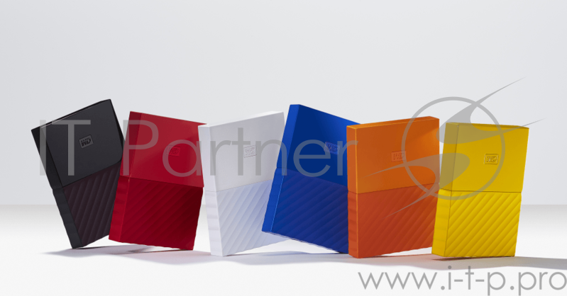 Внешний жесткий диск USB3 2TB EXT. 2.5 ORANGE WDBLHR0020BOR-EEUE WDC