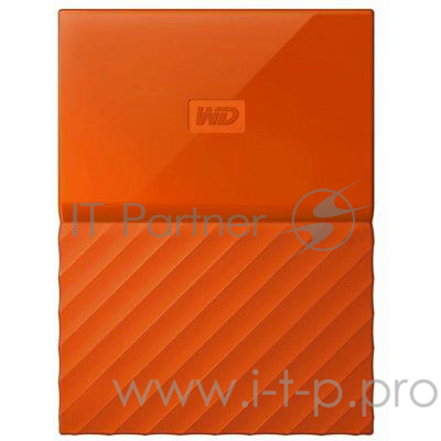 Внешний жесткий диск USB3 2TB EXT. 2.5 ORANGE WDBLHR0020BOR-EEUE WDC