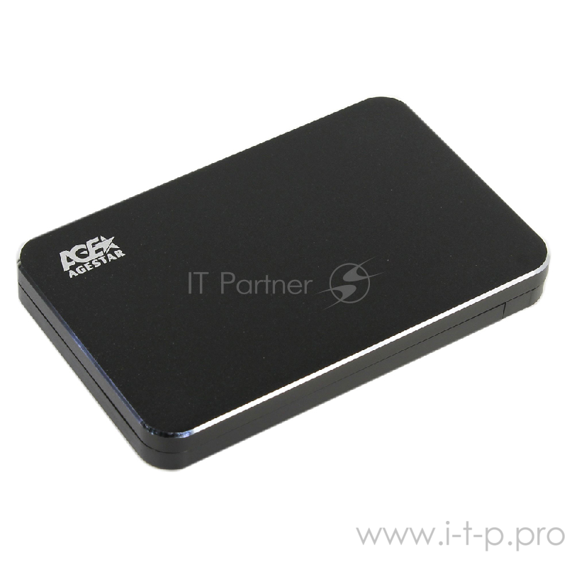 Внешний корпус для HDD AgeStar 3UB2A18C SATA алюминий черный 2.5