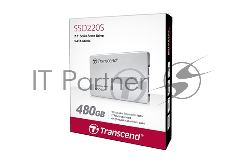 Накопитель SSD Transcend SATA III 2.5 480GB SSD220S (Read 550Mb/s Write 450mb/s SATAIII TS480G