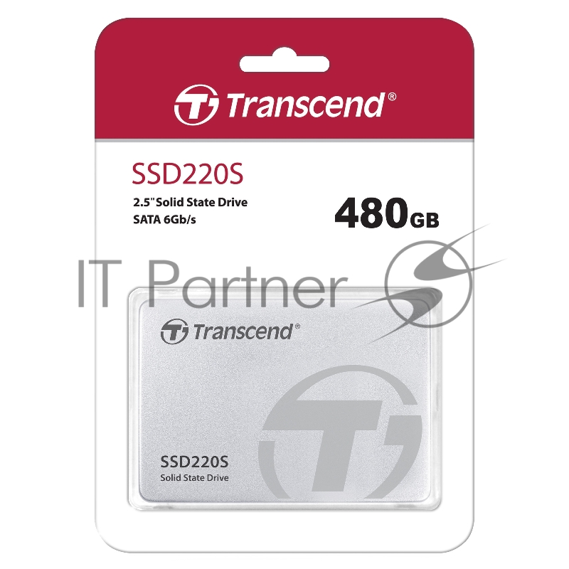 Накопитель SSD Transcend SATA III 2.5 480GB SSD220S (Read 550Mb/s Write 450mb/s SATAIII TS480G