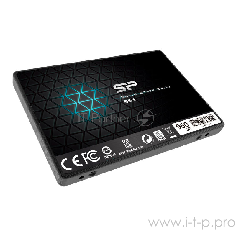 Накопитель SSD Silicon Power SATA III 960GB S55 SP960GBSS3S55S25 SILICON POWER