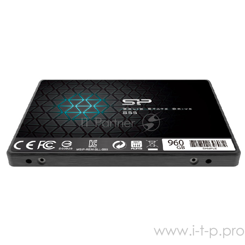 Накопитель SSD Silicon Power SATA III 960GB S55 SP960GBSS3S55S25 SILICON POWER