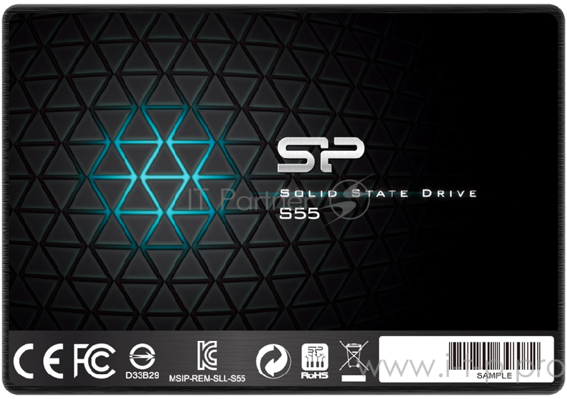 Накопитель SSD Silicon Power SATA III 480GB S55 SP480GBSS3S55S25 SILICON POWER