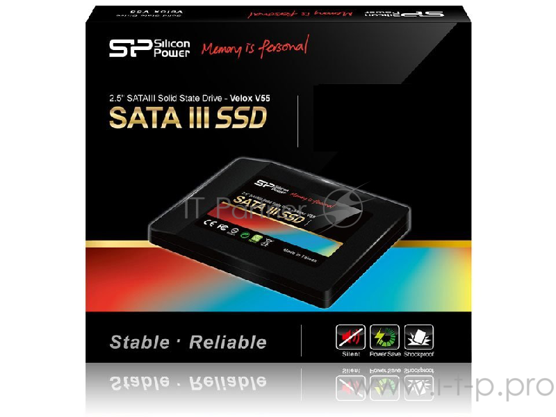 Накопитель SSD Silicon Power SATA III 480Gb SP480GBSS3V55S25 Velox V55 2.5