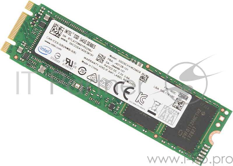 Накопитель SSD Intel Original SATA III 256Gb SSDSCKKW256G8X1 545s Series M.2