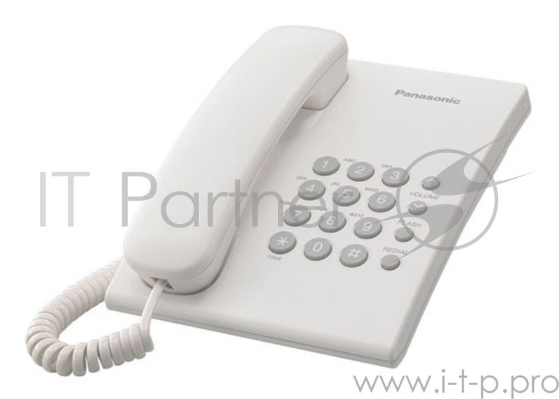 Телефон Panasonic KX-TS2350RUW, белый