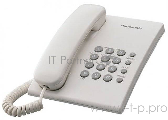 Телефон Panasonic KX-TS2350RUW, белый