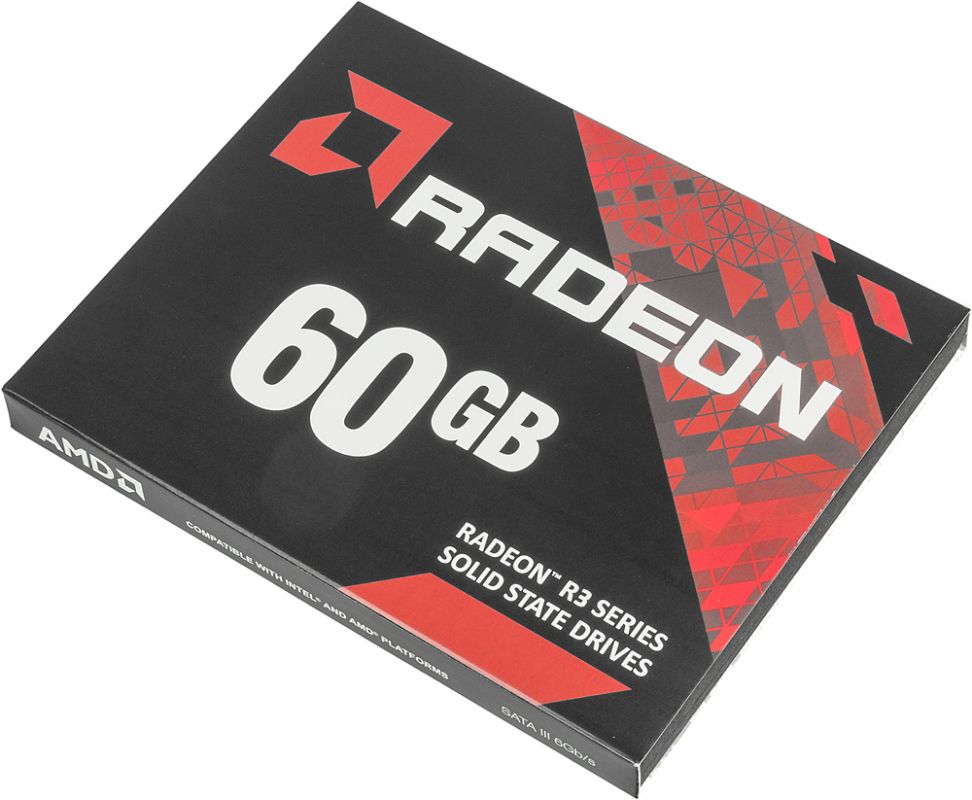 Накопитель SSD AMD SATA III 60Gb R3SL60G Radeon R3 2.5