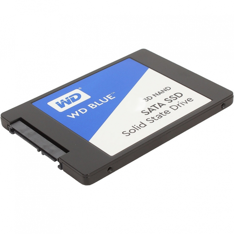 SSD жесткий диск SATA2.5 2TB TLC BLUE WDS200T2B0A WDC