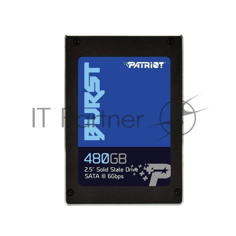 SSD жесткий диск SATA2.5 480GB BURST PBU480GS25SSDR PATRIOT