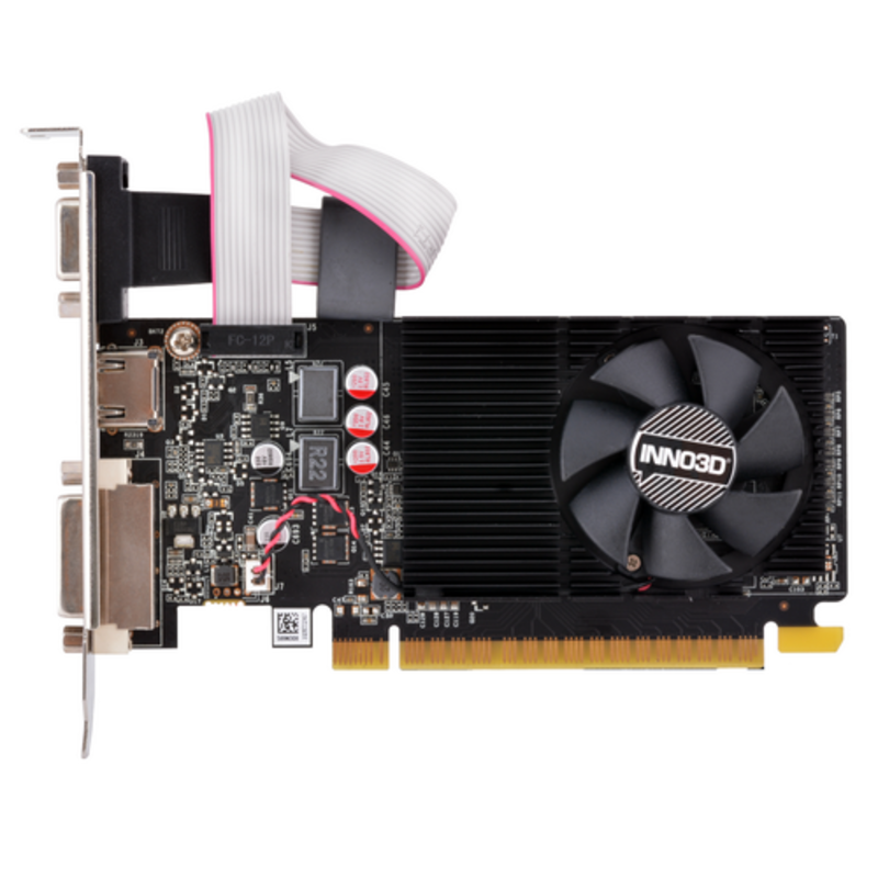 Видеокарта Inno3D GeForce GT730 Express LP 4GB RTL {20} (N73P-BSDV-M5BX) (574)