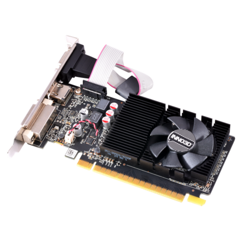 Видеокарта Inno3D GeForce GT730 Express LP 4GB RTL {20} (N73P-BSDV-M5BX) (574)