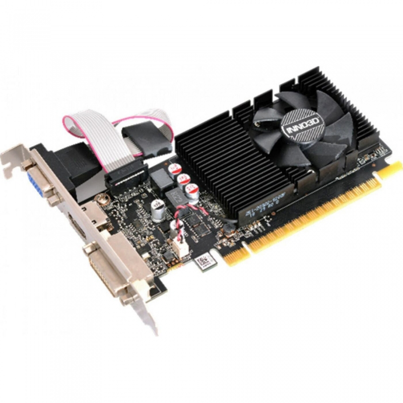 Видеокарта Inno3D GeForce GT730 Express LP 4GB RTL {20} (N73P-BSDV-M5BX) (574)