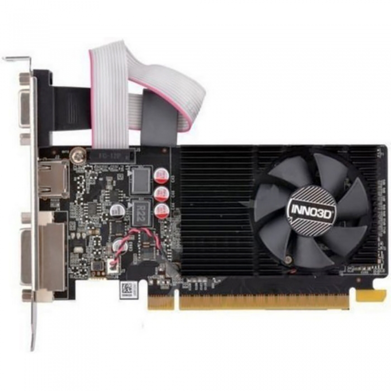 Видеокарта Inno3D GeForce GT730 Express LP 4GB RTL {20} (N73P-BSDV-M5BX) (574)