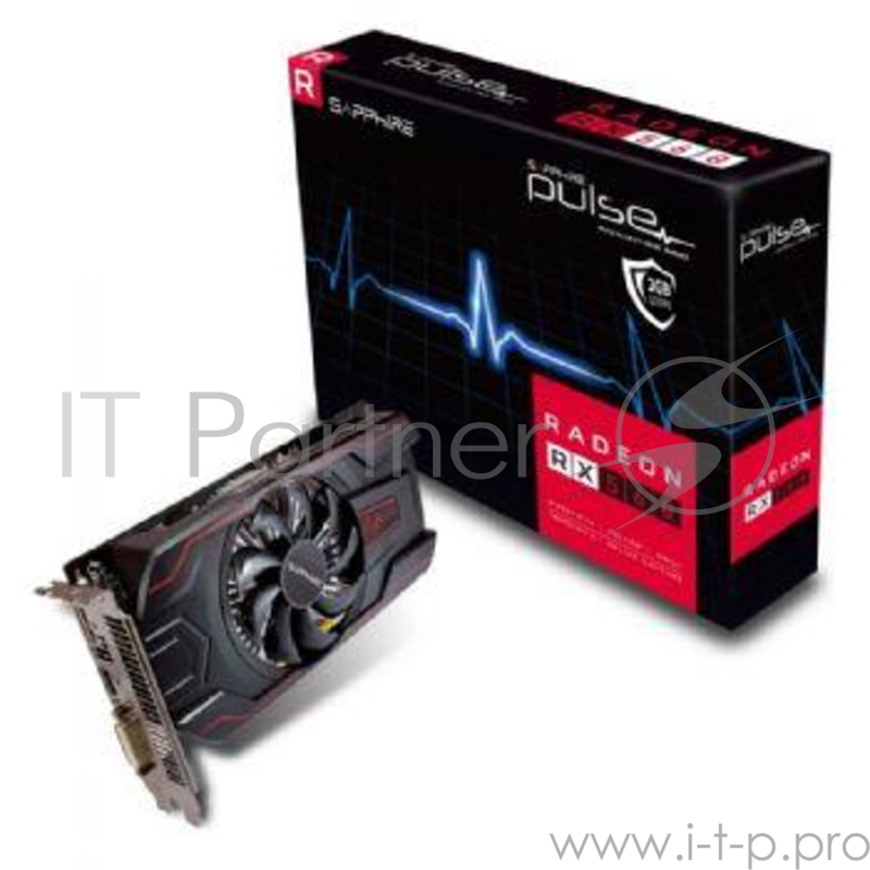 Видеокарта Sapphire PCI-E 11267-22-20G PULSE RX 560 OC (UEFI) AMD Radeon RX 560 2048Mb 128bit GDDR5 1216/6000 DVIx1/HDMIx1/DPx1/HDCP Ret