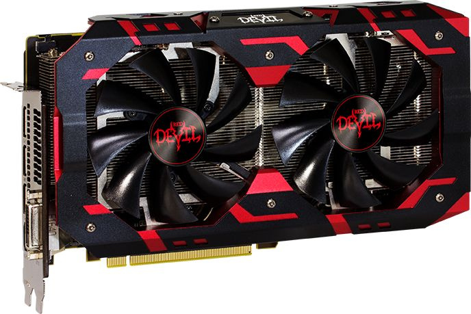 Видеокарта PowerColor PCI-E AXRX 590 8GBD5-3DH/OC AMD Radeon RX 590 8192Mb 256bit GDDR5 1576/8000 DV