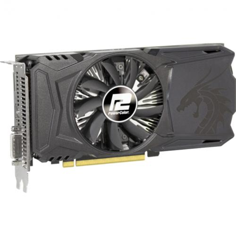 Видеокарта 4Gb (PCI-E) PowerColor RX 560 (AXRX 560 4GBD5-DHA) (RX 560, GDDR5, 256 bit, HDCP, DVI, HDMI, DP, retail)