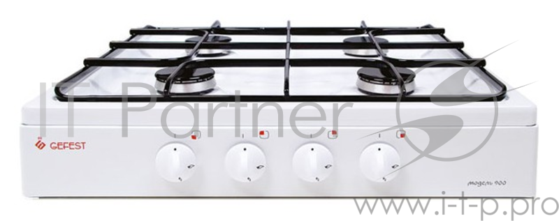 Плита Газовая Gefest ПГ 900 белый (настольная)