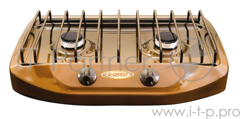 Плита Газовая Gefest 700-02 коричневый (настольная)